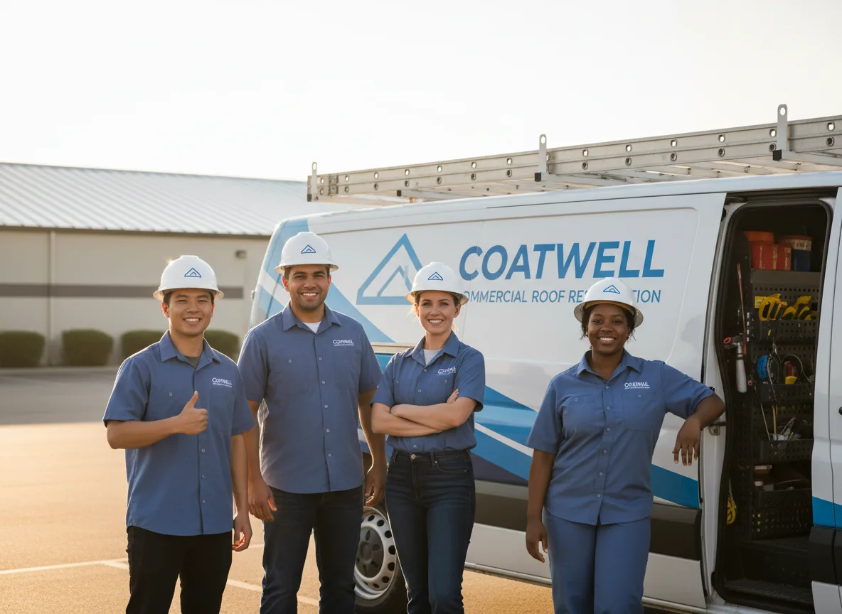 Commercial roof coating company in Alamo, IN